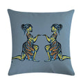 Gemini Libra Taurus Pillow Case by Ljojo: Linen Sofa Car Decorative Cover