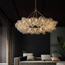 Glass Ball LED Chandelier for Living Room Modern Creative Home Decor by Ljojo