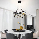Ljojo LED Chandelier Dimming Ceiling Light for Modern Home Decor