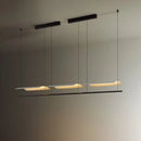 Ljojo LED Chandelier: Modern Chinese Style for Living Room, Restaurant, Office, Kitchen, and Tea Room