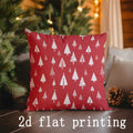 Christmas Patterns Printed Pillow Covers by Ljojo for Sofa Bedroom Car