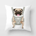 Cute Pug Bulldog Pillowcase for Living Room Decor - Ljojo Home Decor