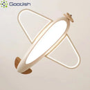 Modern Cute Cartoon Airplane LED Chandelier for Living Room by Ljojo