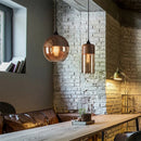 Nordic Wood Grain Color Led Pendant Lamp Modern Glass Pendant Lamp by Ljojo