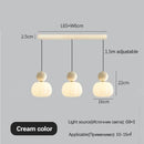 Ljojo Elegant LED Pendant Light Modern Chandelier Fixture for Bedroom Dining Room