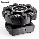 Ljojo™ 150W RGBW Moving Head Light for DJ Disco Party - Voice Control & DMX