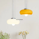 Ljojo LED Glass Chandelier: Stylish Indoor Pendant Lighting for Home Decor & Atmosphere