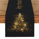 Golden Stars Table Runner - Rustic Wedding Party Decor by Ljojo