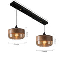 Nordic Wood Grain Color Led Pendant Lamp Modern Glass Pendant Lamp by Ljojo