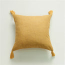 Ljojo Linen Tassel Cushion Cover for Home Decor