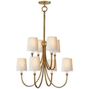 American Led Chandelier Hanging Light Luxury Decor Pendant Lighting for Living Dining Kitchen by Ljojo
