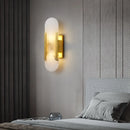 Ljojo Marble Wall Lamp Sconce Light with G4 Bulb