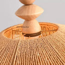 Wabi Sabi Style Hemp Rope Pendant Lamp for Homestay with Ljojo
