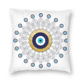 Evil Eye Black Art Cushion Cover Mystery Spirit Pillowcase by Ljojo