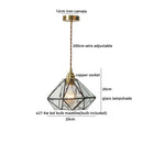 Ljojo Lotus Leaf Flower Glass Pendant Lamp - Nordic Modern Hanging Lights