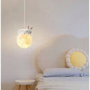 Ljojo 3D Moon Rabbit Night Light Bear Lamp - Children's Room Hanging Pendant