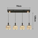 Ljojo Luxury Crystal Chandelier Pendant Light for Living Room Dining Room Ceiling Lighting