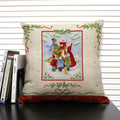 Ljojo Merry Christmas 45x45CM Cushion Cover for Home Decor