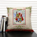 Ljojo Merry Christmas 45x45CM Cushion Cover for Home Decor