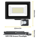 Ljojo™ Induction LED Flood Light with Adjustable PIR Sensor - Outdoor Floodlight
