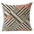 Ljojo Mandala Graffiti Cushion Cover 45x45cm Linen Pillow Case for Sofa Bed Decor
