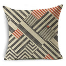 Ljojo Mandala Graffiti Cushion Cover 45x45cm Linen Pillow Case for Sofa Bed Decor