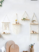 Ljojo™ Macrame Floating Wall Shelf for Modern Home Decor