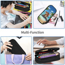 Ljojo Moana Kids Cartoon Pencil Case: Large Capacity, Office Supplies, Amazing Gift