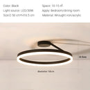 Ljojo LED Ring Ceiling Chandelier for Home Décor Lighting