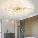 Ljojo LED Star Chandelier Light Fixture for Modern Living Room Dining Bedroom Kitchen axECOMoxyQBGVPdHG