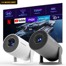 Ljojo™ Magcubic HY300 Pro 4K Android Projector 290ANSI Dual Wifi BT5.0 LED Home Theater