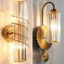 Ljojo Luxury Gold Wall Lamp for Modern Living Room & Bedroom LED Lighting