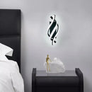 LED Wall Lamp Modern Minimalist Black White Line Decor Bedroom Light by Ljojo