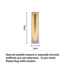LED Wall Lamp Dimmable Natural Marble Background Wall Decor by Ljojo