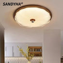 LED Modern Chamomile Ceiling Light Fixture for Home Decor by Ljojo