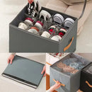Ljojo™ Shoe Storage Box: Foldable Dust-proof Organizer for Wardrobe and Socks