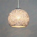 Nordic Color Macaron Aluminum Wire Chandelier | Modern Restaurant Bedside Lighting - Ljojo