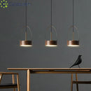Medieval Wood Painted LED Pendant Light for Living Room Home Decoration by Ljojo
