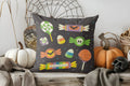 Ljojo Magic Element Pattern Halloween Theme Cushion Cover for Sofa Bedroom Car