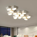 Ljojo Modern Alloy Ceiling Chandelier for Home Living Room Bedroom Lighting