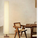LED Floor Lamp Modern Living Room Decor Ljojo Home Lighting Wood Fabric Stand