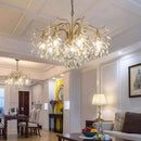 Ljojo Luxury Crystal Chandelier Pendant Lamp for Elegant Living Spaces