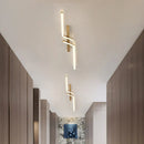 Ljojo LED Line Ceiling Lamp for Modern Living Room, Dining, Bedroom, Study