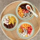Ljojo Melamine Dessert Bowl Set – Kitchen Tableware for Ramen, Rice, and Sugar
