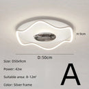 Nordic Design LED Ceiling Pendant Light | Metal Silver Chandelier for Home Decor | Ljojo