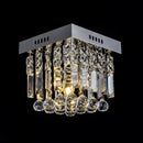 Ljojo LED Crystal Ceiling Lamps for Living Room Bedroom Dining Modern Minimalist Lighting