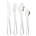 Gold Cutlery Set Stainless Steel Dinnerware Ljojo Tableware Party Kitchen Flatware