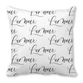 Heart Print Pillowcase for Home Decor by Ljojo - Love Cushion Cover