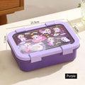 Ljojo 1250ML Cartoon Lunch Box & Soup Bowl Set