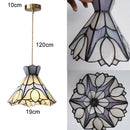 LED Tiffany Hanging Light Chandelier Modern Ceiling Lamp by Ljojo for Home Decoration
